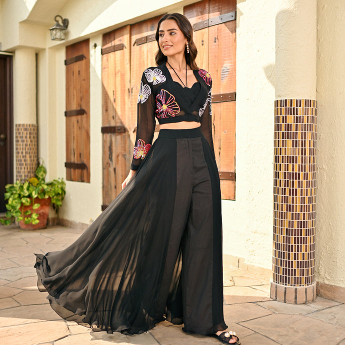 Blingy Black Co-ord Set